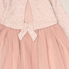 G12942INF: Baby Girls Mesh Skirt Dress & Bolero Outfit (6 Months - 3 Years)